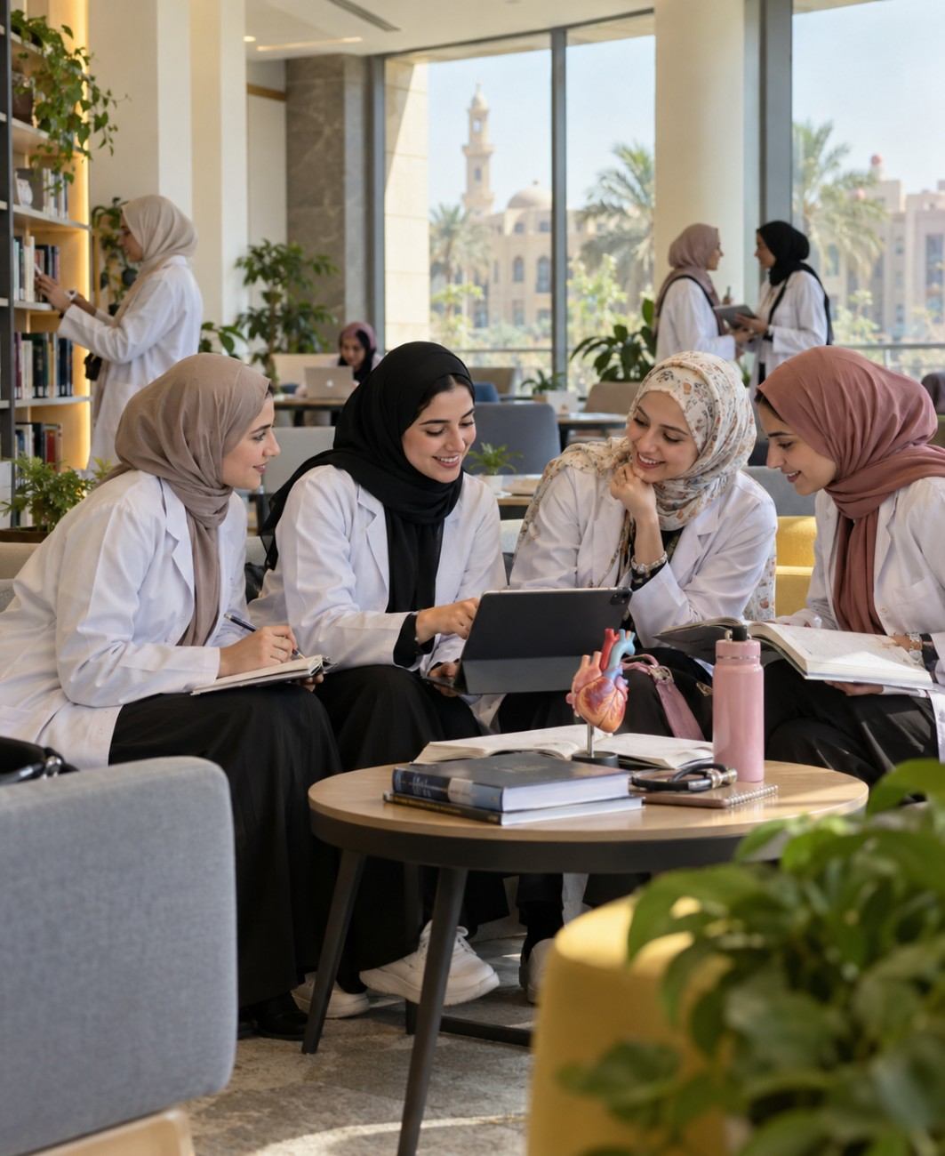 ""Aswan University student life"