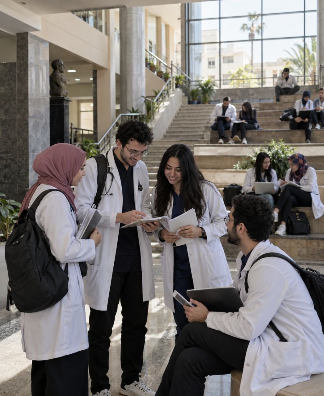 "College of Medicine Arab Academy student life"