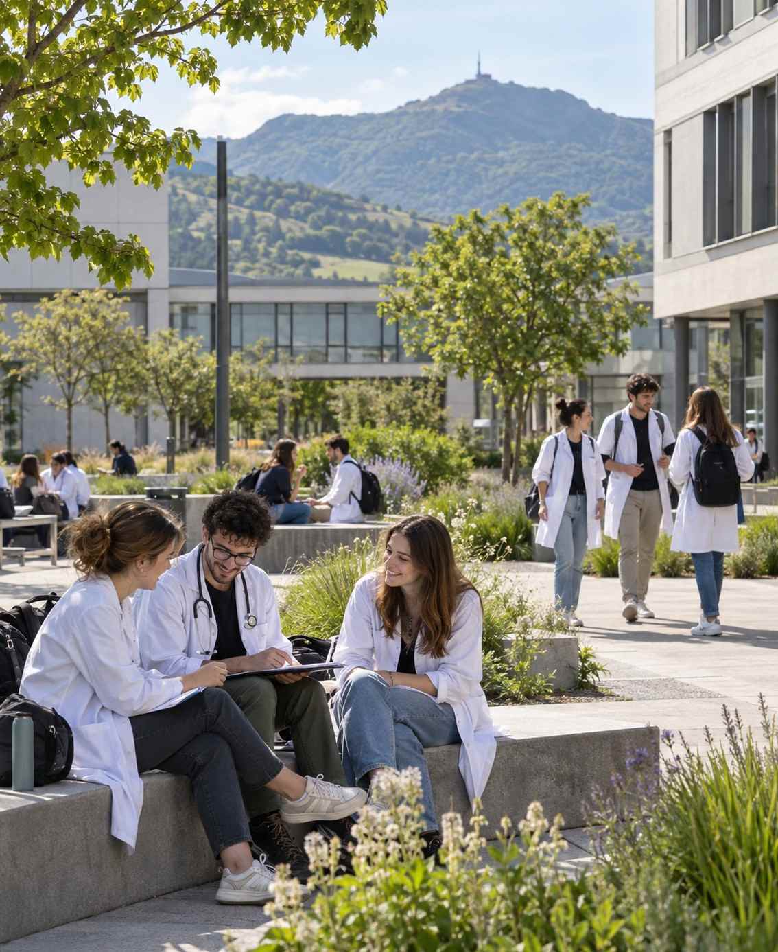"Aix-Marseille University Faculty of Medical and Paramedical Sciences student life"