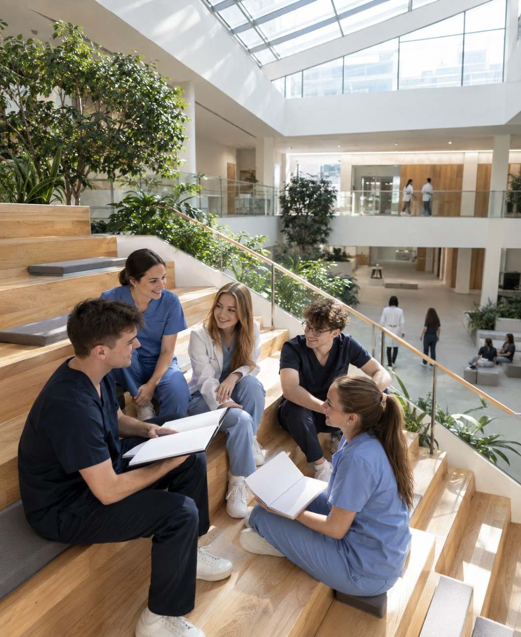 "JKU medicine  with students life"