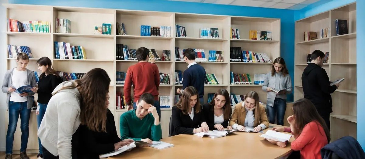 "BAU Batumi students life in campus"