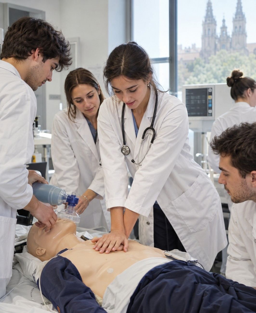 "La Laguna University medical student life"