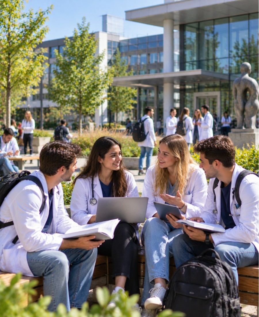 "Radboud University Nijmegen Faculty of Medical Sciences student life on campus"