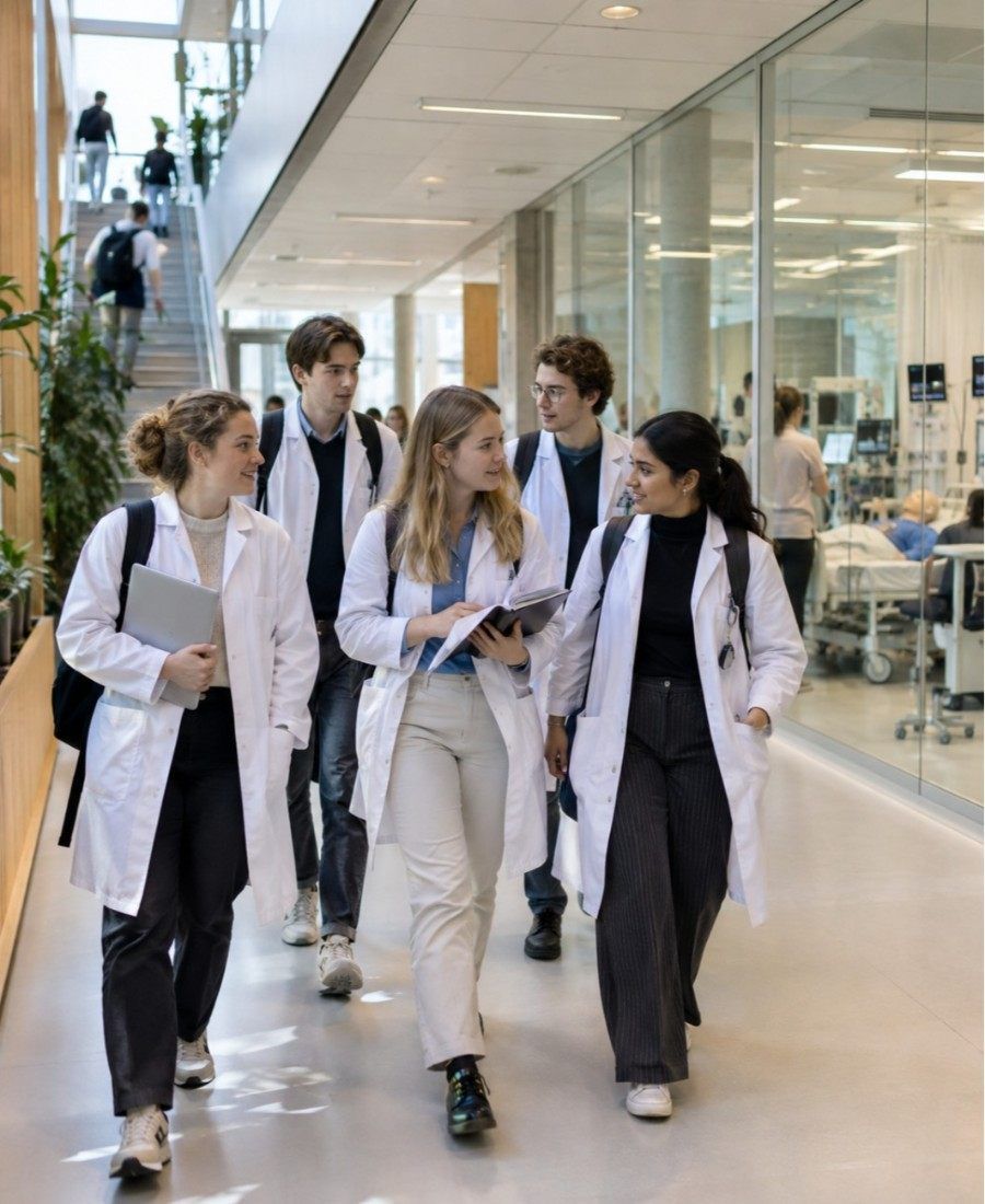 "Groningen medical students campus life"