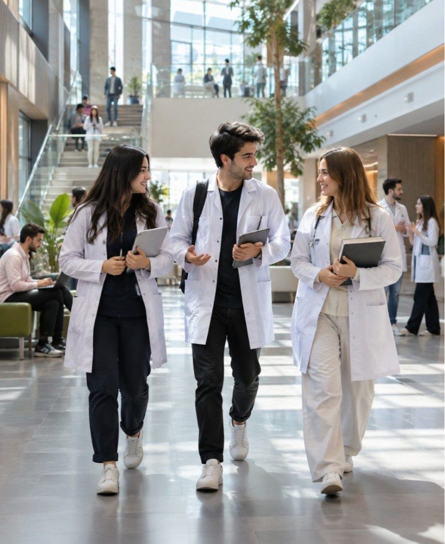 "Istanbul Medipol University School of Medicine Students Life in Campus"