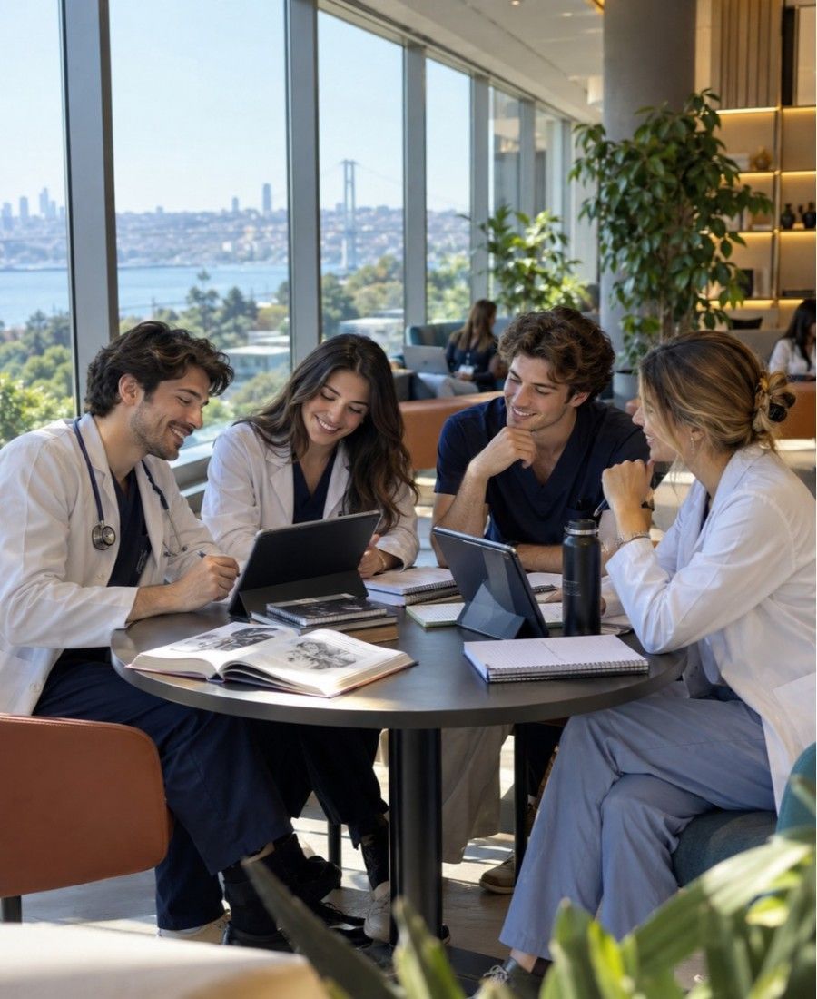 ""Akdeniz University Faculty of Medicine studnets life in Campus"