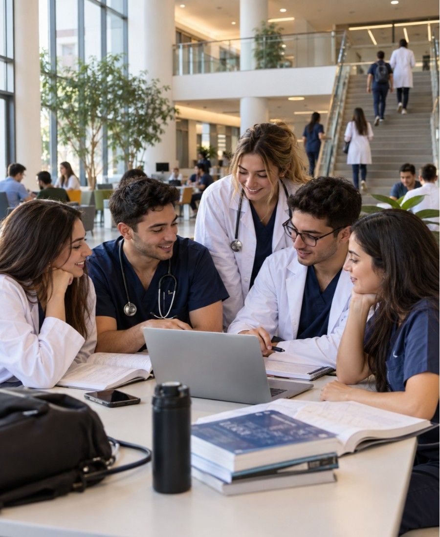 "Erzincan Binali Yıldırım University student in Campus"