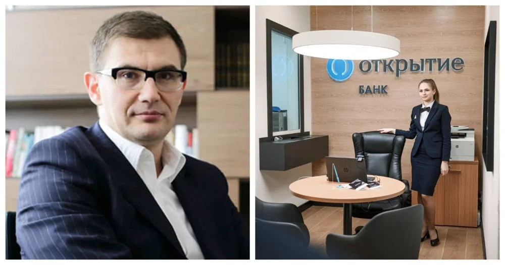 Russian banker grants himself multimillion-dollar loan and flees the country.