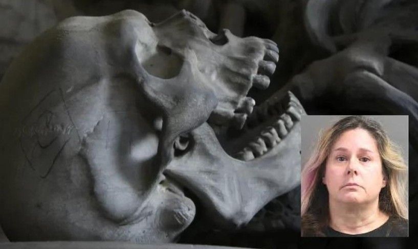 Detienen a una mujer por vender huesos humanos en Facebook Marketplace