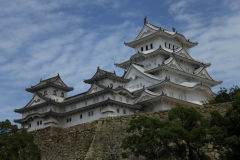 Zamek Himeji, znany jako Zamek Białej Czapli, w Japonii