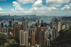 Hongkong z lotu ptaka