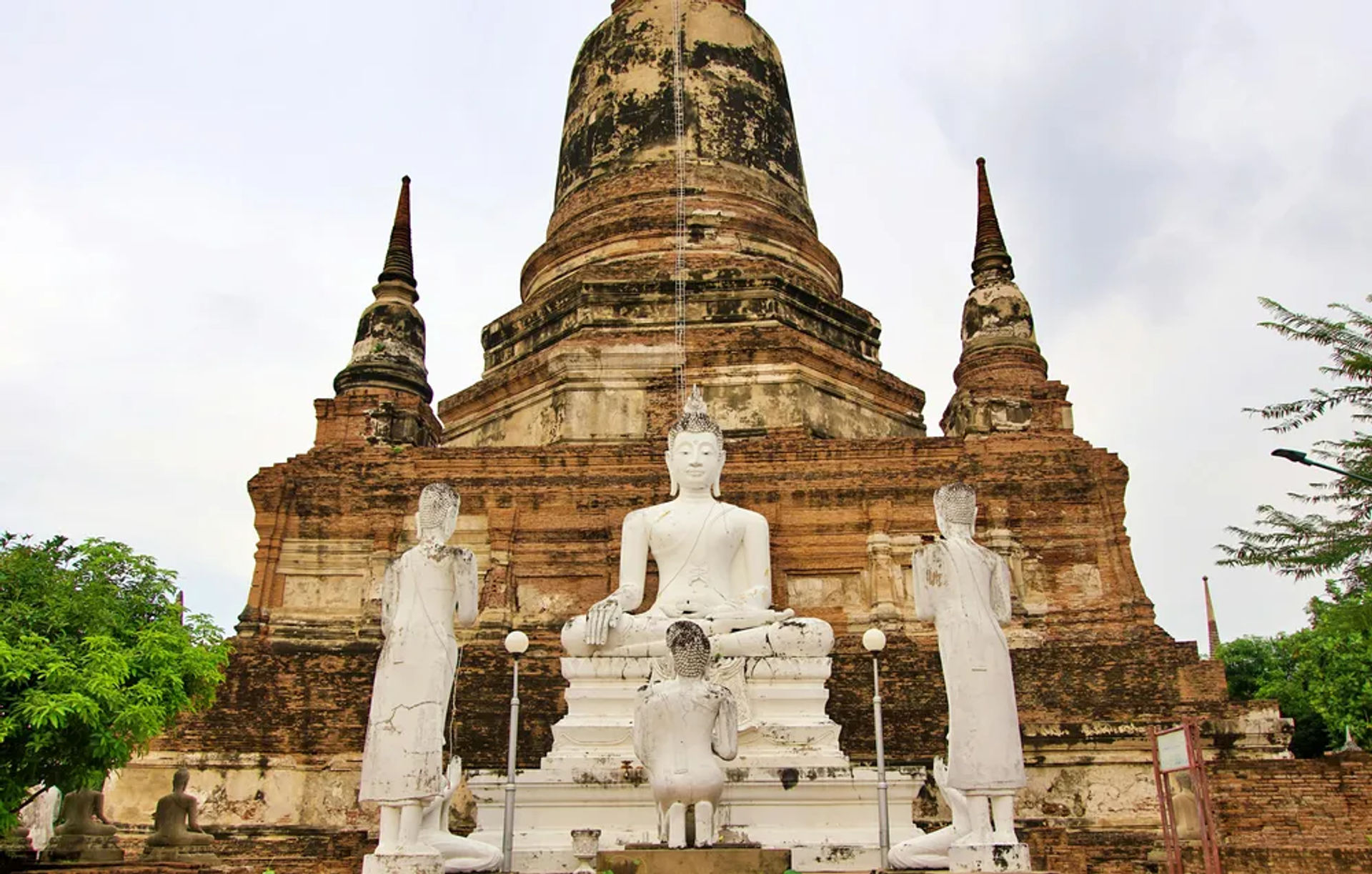 Wat Yai Chai Mongkon w Ayutthayi