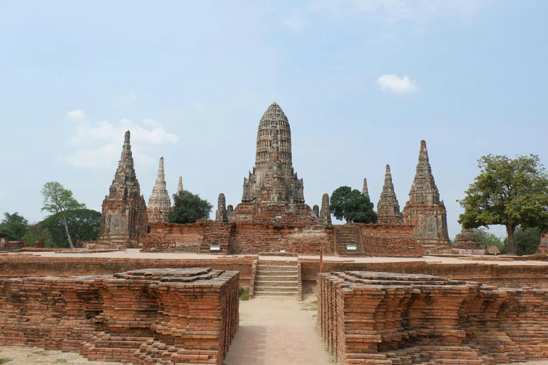 Wat Chaiwatthanaram w Ayutthayi