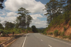 Widok z drogi między Nha Trang a Dalat