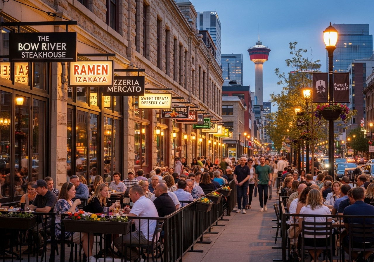 Eating on 8 Ave SW Calgary: 2025 Dining Guide & Tips