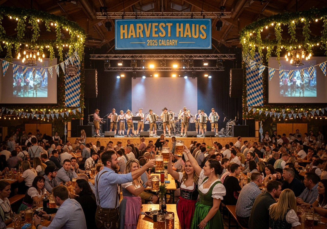 Harvest Haus Calgary 2025: Oktoberfest Nights at Stampede Park