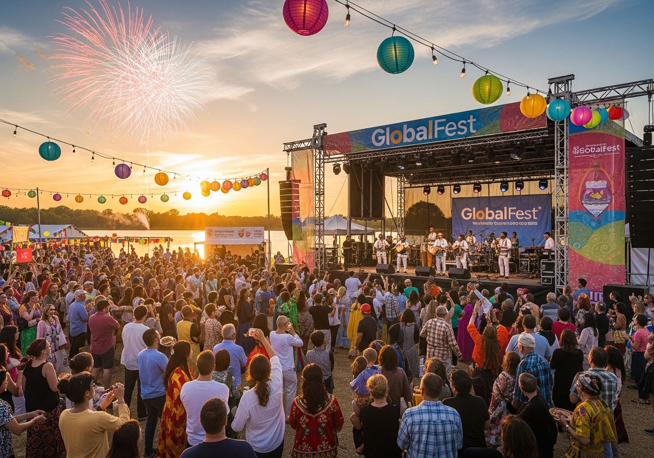 GlobalFest 2025: Calgary’s Dazzling Fireworks Festival at Elliston Park
