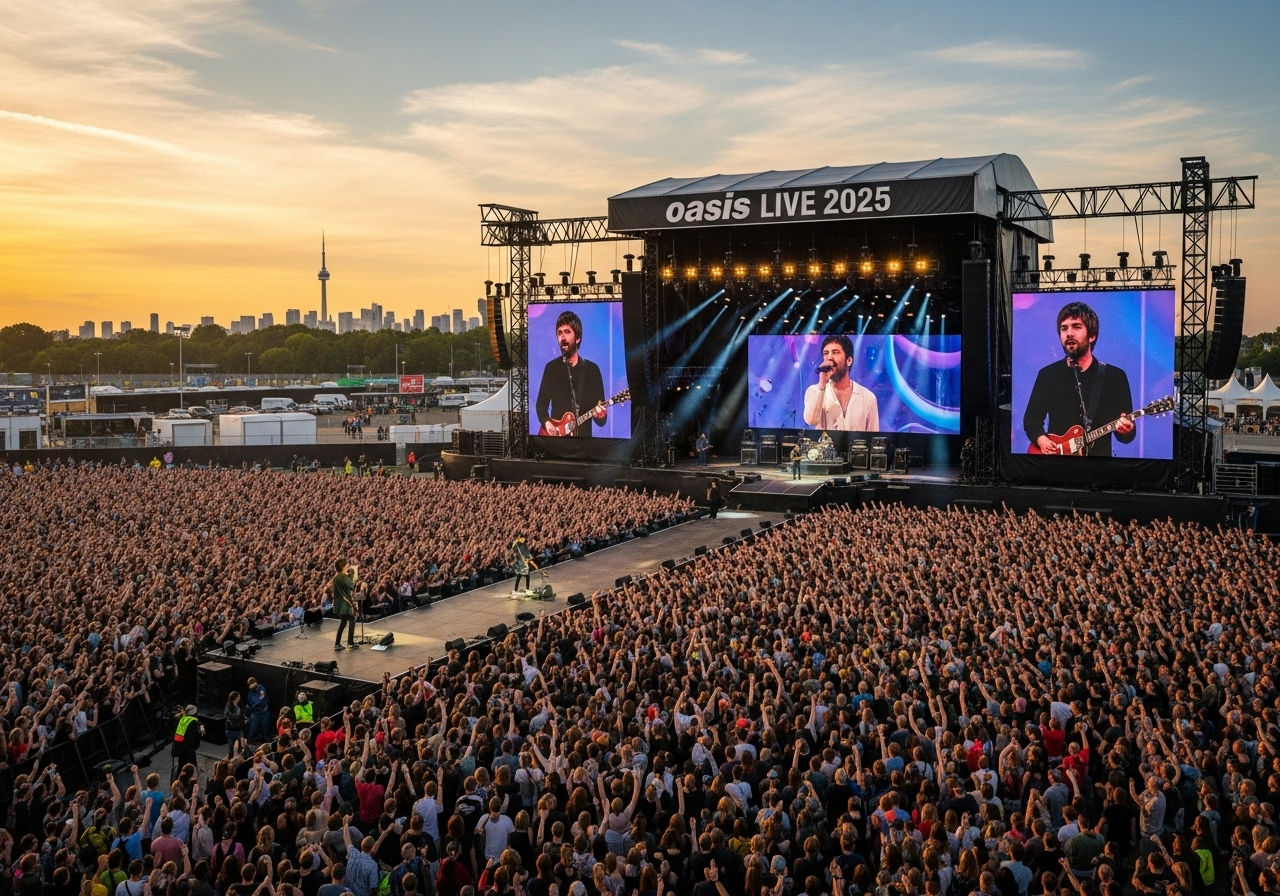 Oasis Live 2025 Concert at Downsview Airport: Your Complete Toronto Guide