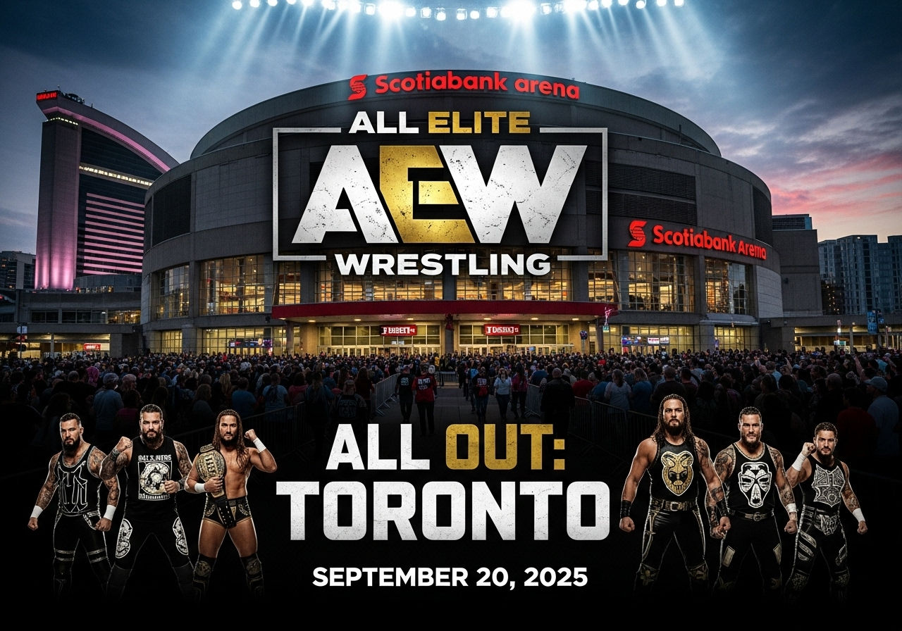 AEW "All Out: Toronto" Wrestling Event at Scotiabank Arena