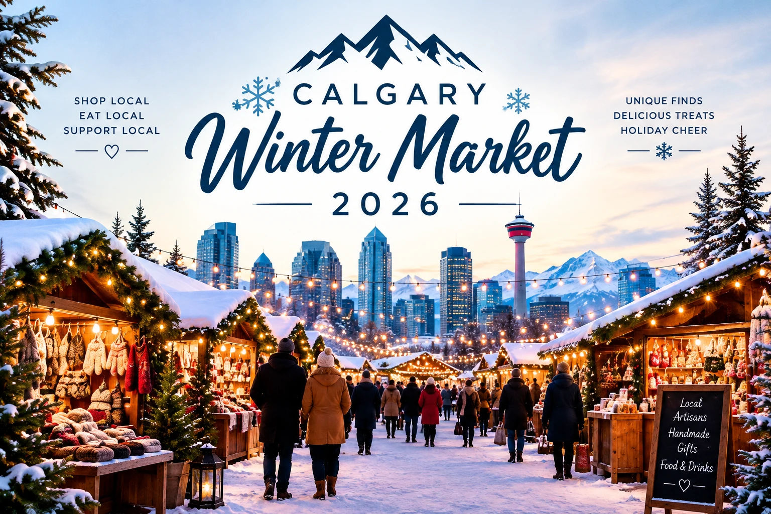 Calgary Winter Market 2026: Eau Claire Holiday Guide