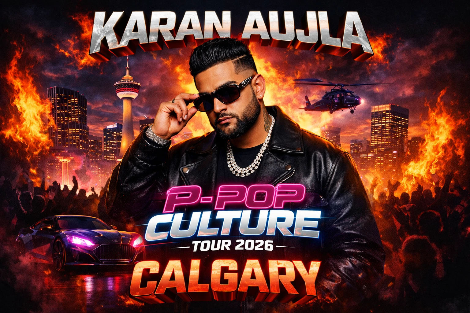 Karan Aujla P-Pop Culture Tour Calgary 2026