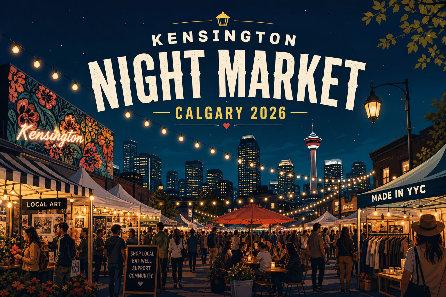 Kensington Night Market Calgary 2026: Dates, Tips & Guide