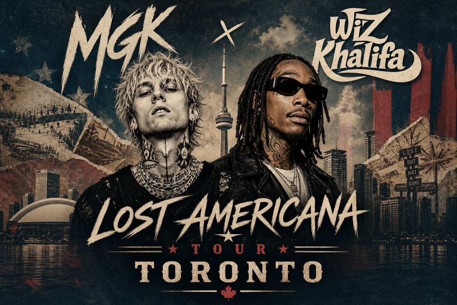 MGK & Wiz Khalifa Toronto 2026: Lost Americana Tour Guide