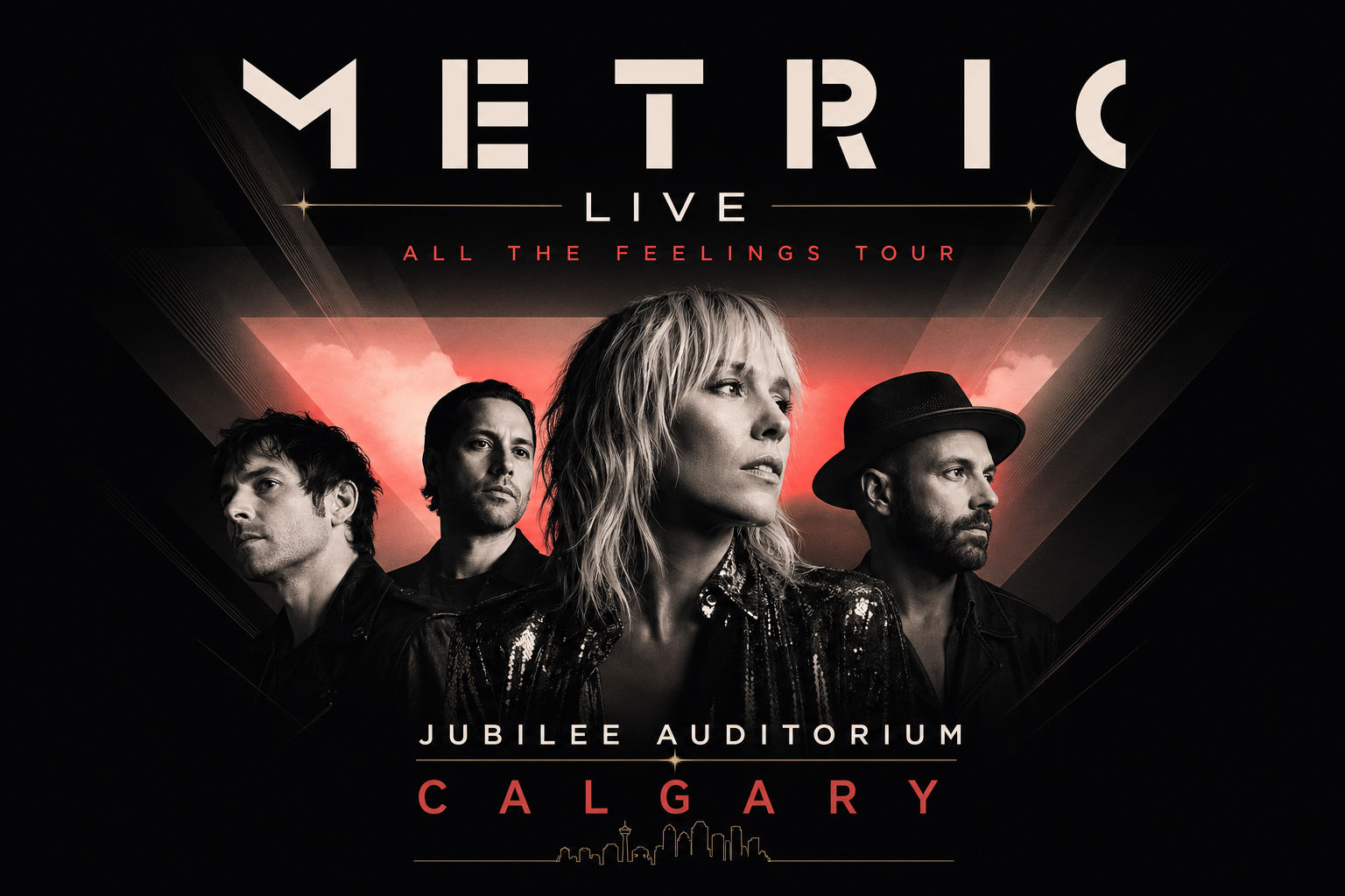 Metric Live at Jubilee Auditorium Calgary 2026: All the Feelings Tour