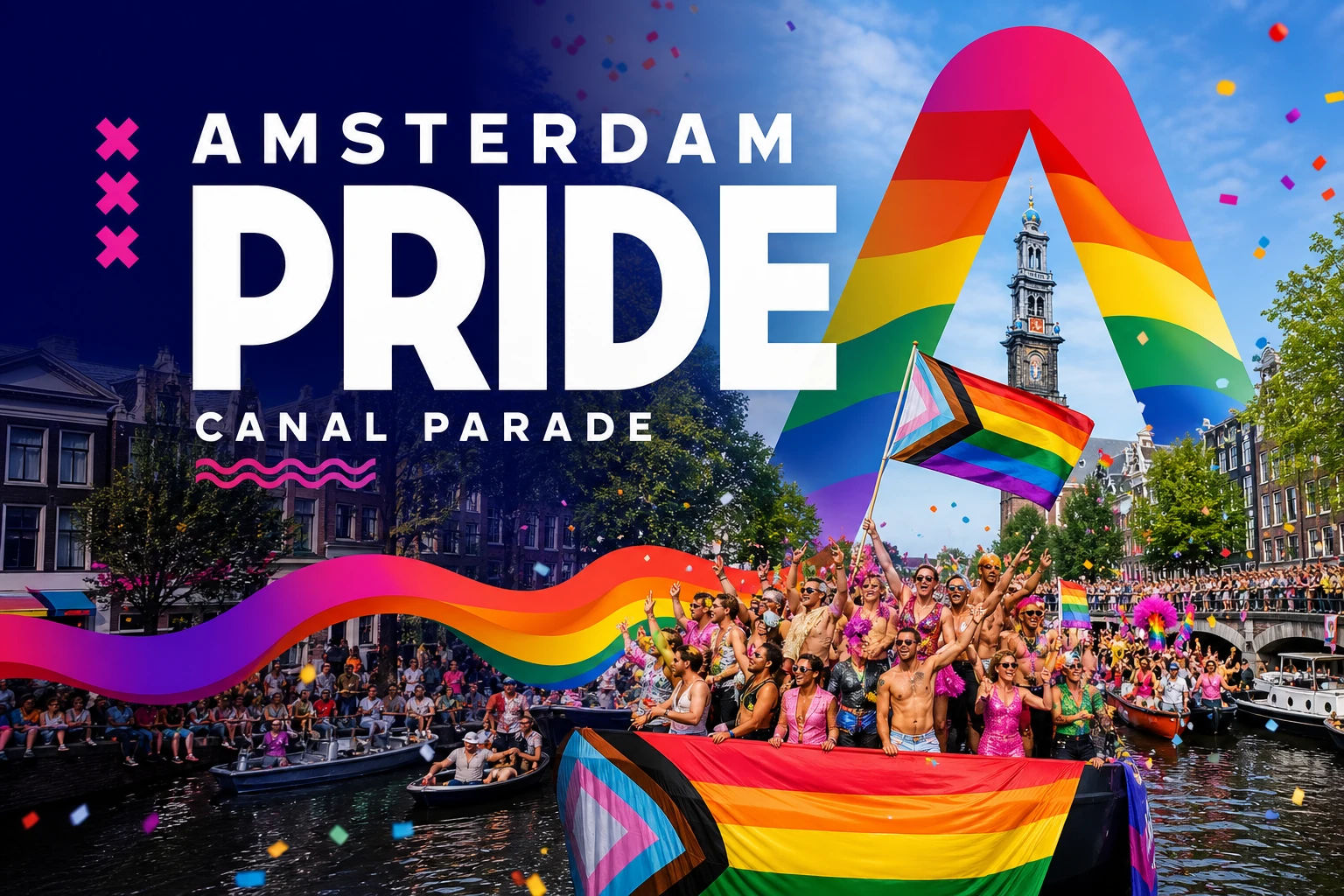 Amsterdam Pride – Canal Parade 2026 cover
