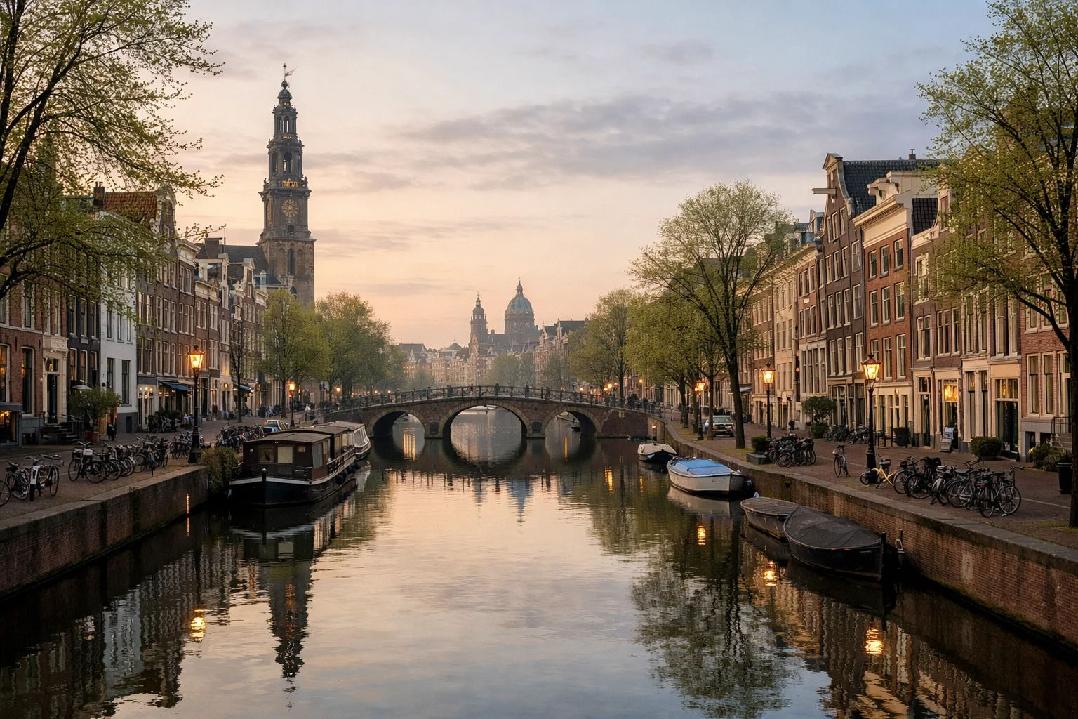 Quiet Amsterdam: Amsterdam at 7 AM Canal Walk Route (Photo Spots, Safety, Coffee) + Hidden Courtyards Like Begijnhof