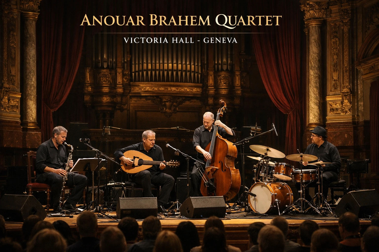 Anouar Brahem Quartet at Victoria Hall Geneva 2026 cover
