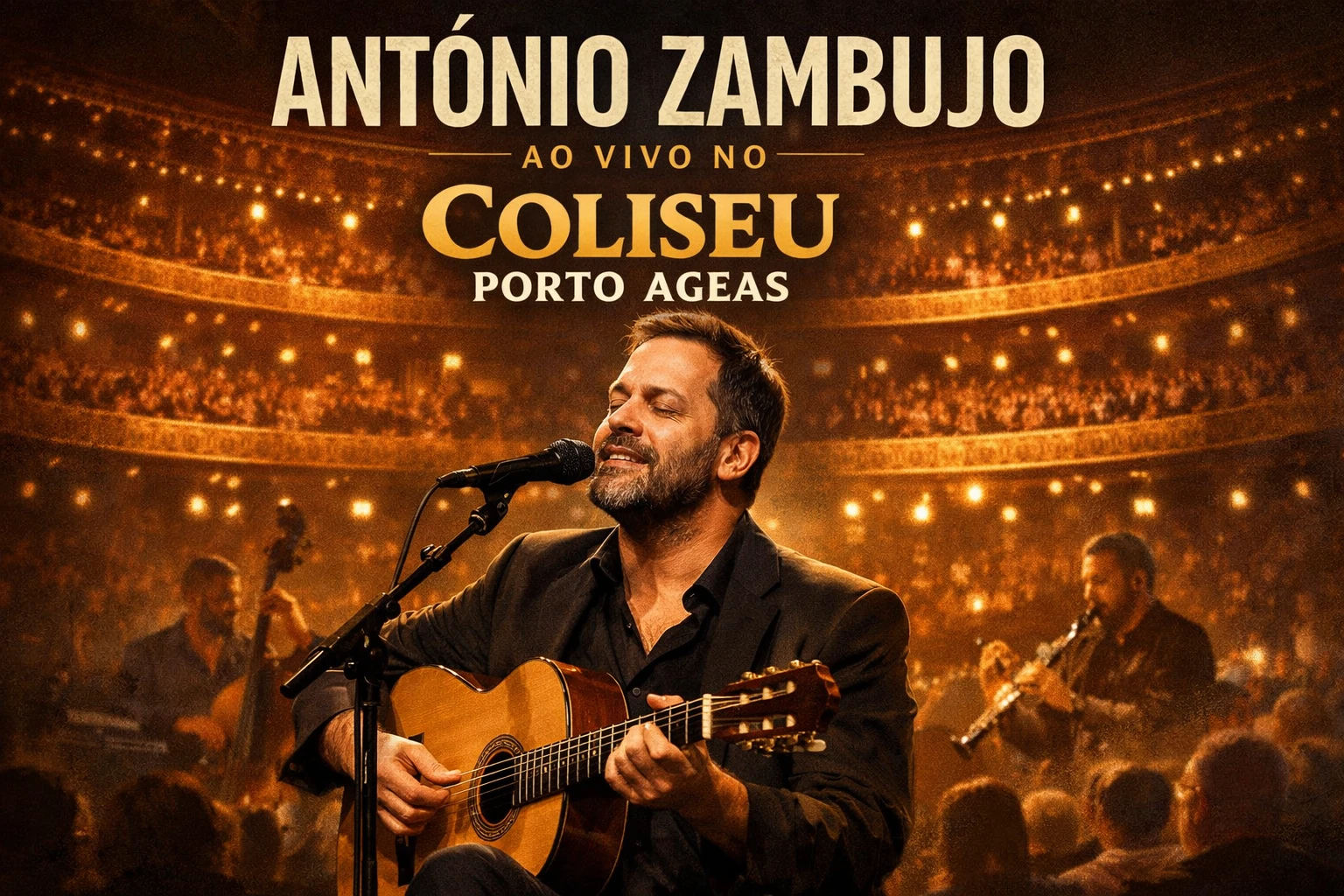 António Zambujo ao Vivo no Coliseu Porto Ageas 2026