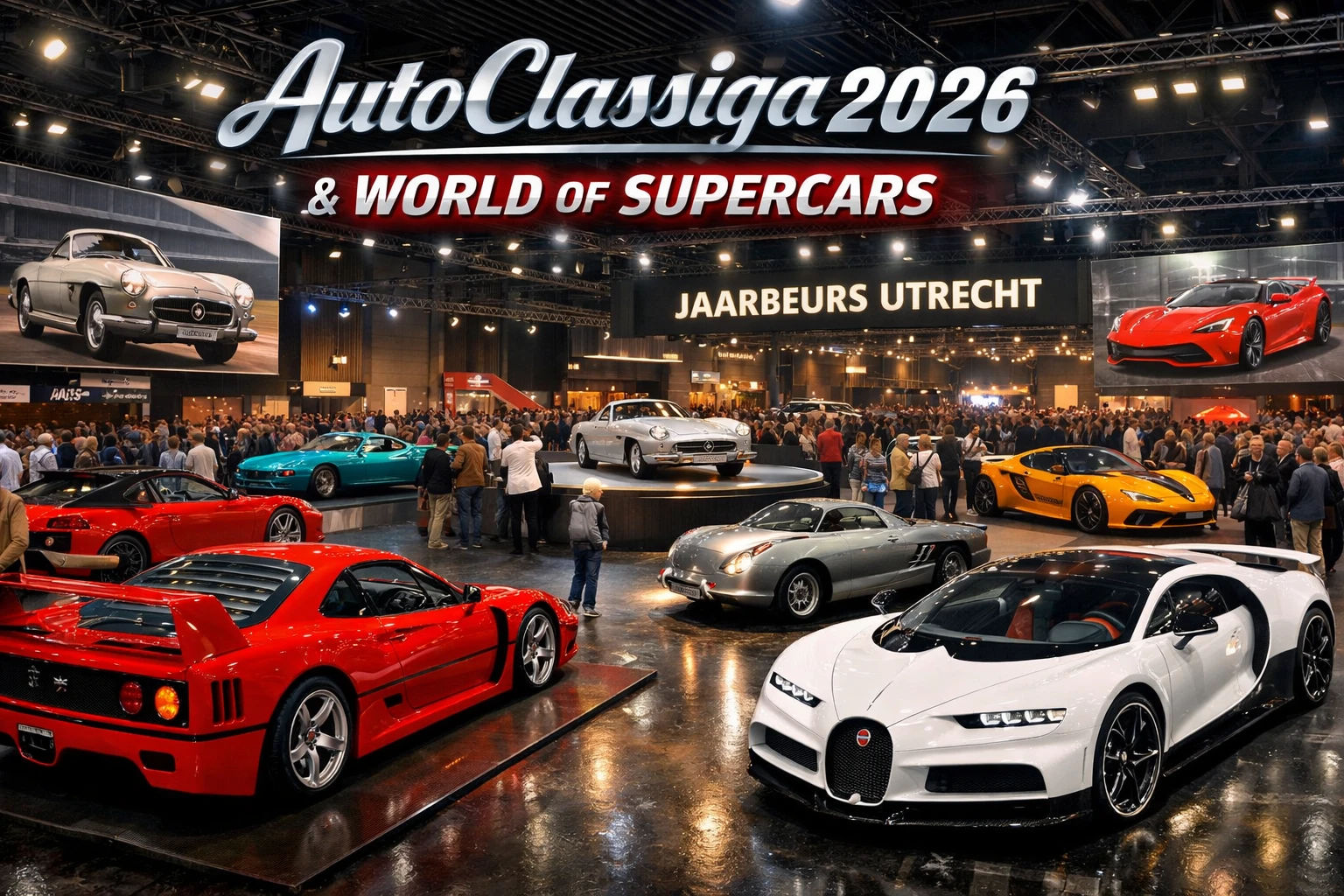 AutoClassiqa 2026 & World of Supercars at Jaarbeurs Utrecht  cover