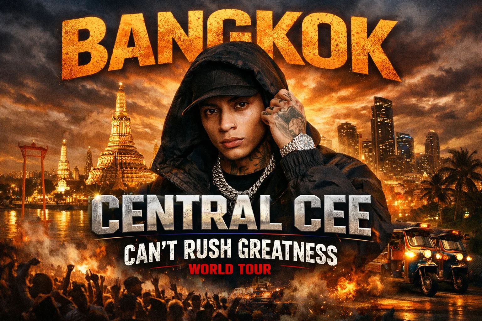 Central Cee - Can't Rush Greatness World Tour 2026 - Event in Bangkok