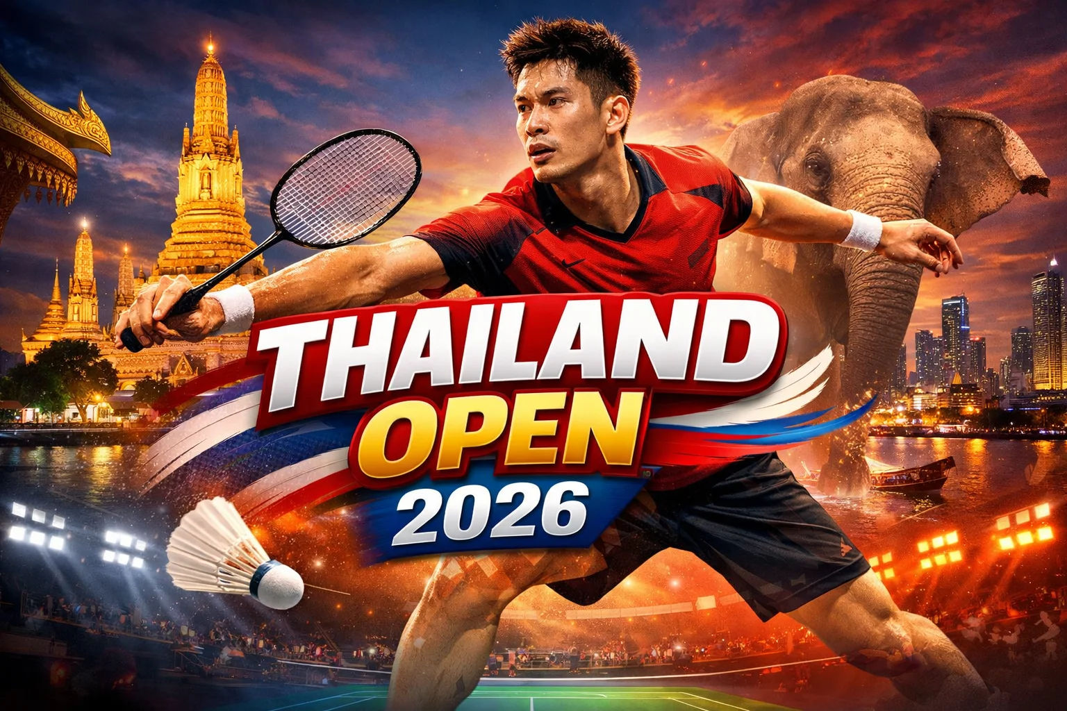 Thailand Open (Badminton) 2026 - Event in Bangkok