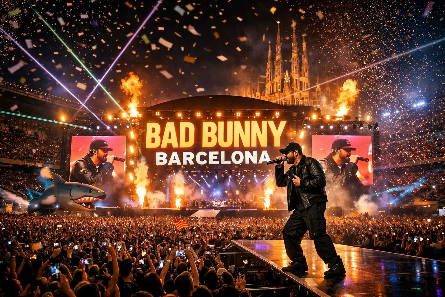 Bad Bunny Barcelona concert 2026