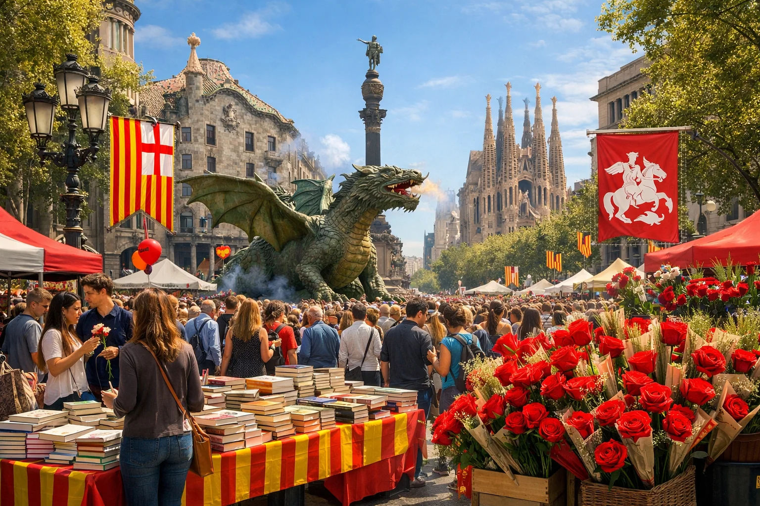 Sant Jordi Barcelona 2026
