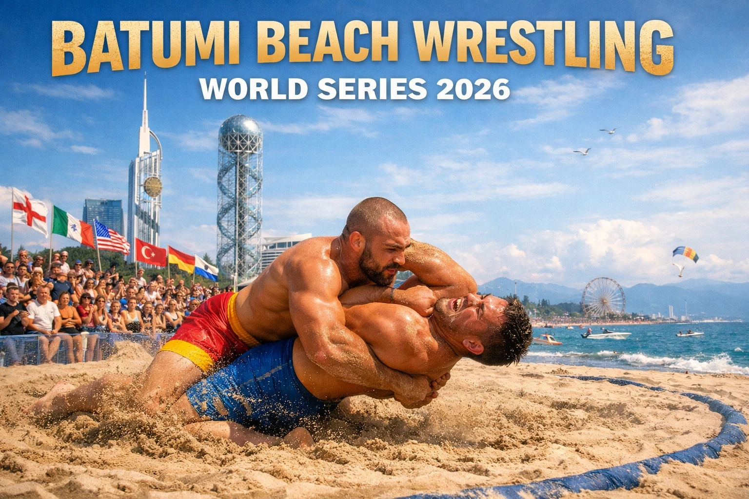 Batumi Beach Wrestling World Series 2026 cover