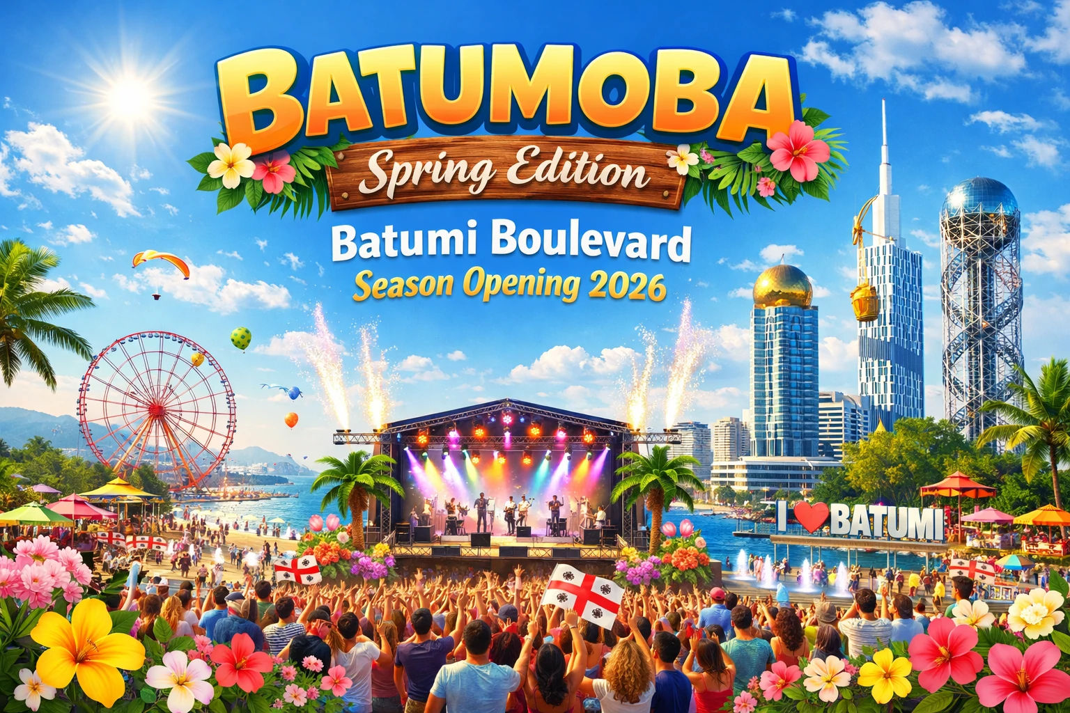 Batumoba 2026 and the Batumi Boulevard Spring Season Opening