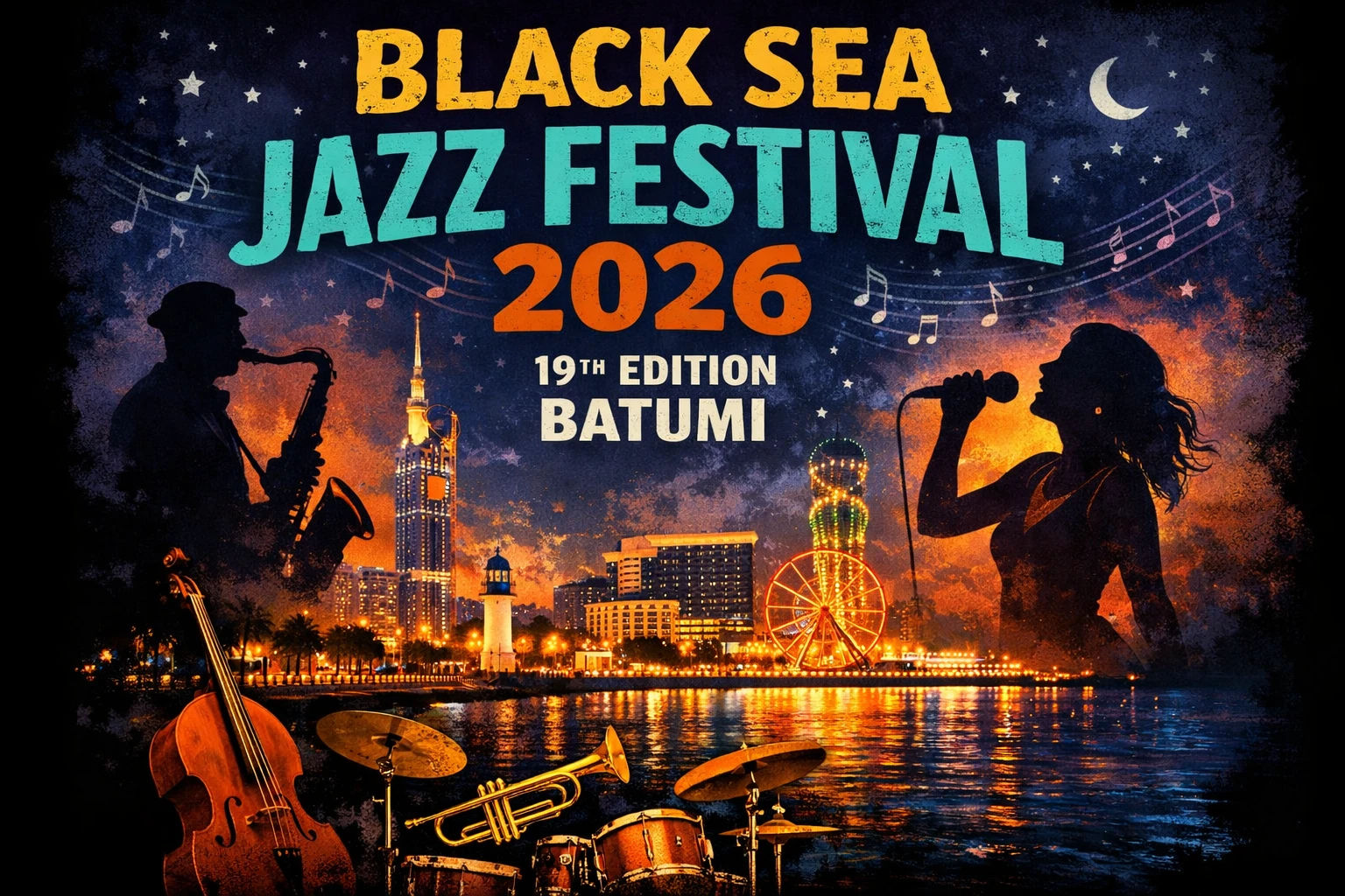 Black Sea Jazz Festival 2026 (19th Edition) Batumi cover
