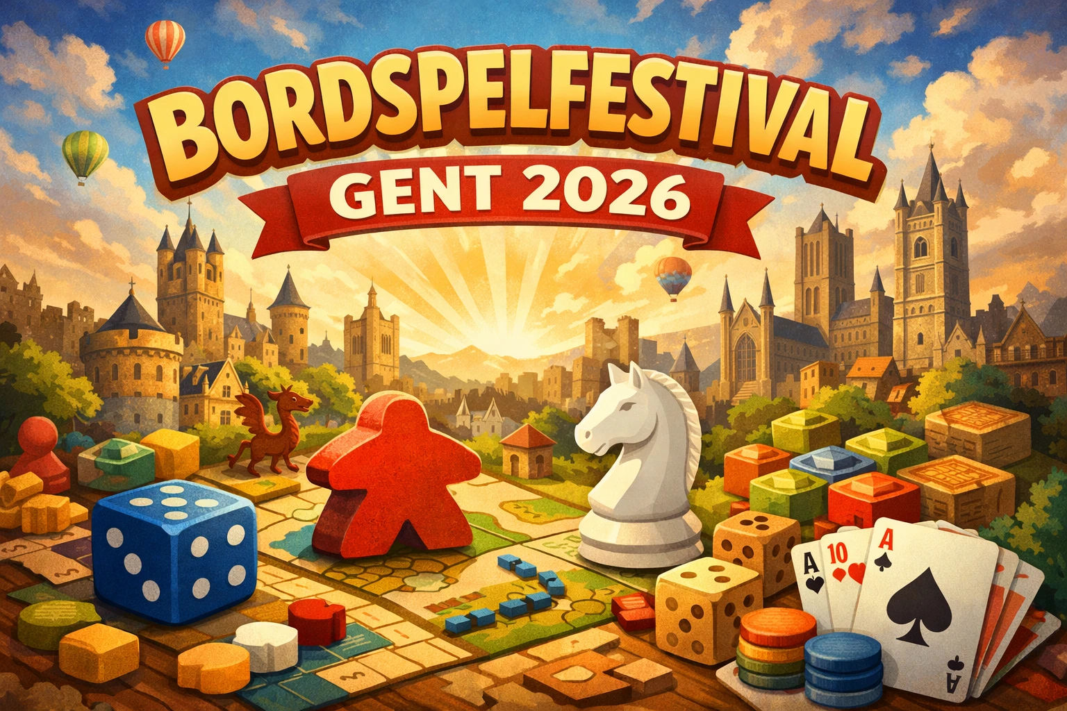 Bordspelfestival 2026 - Festival / Board Games / Family event in Ghent, Belgium