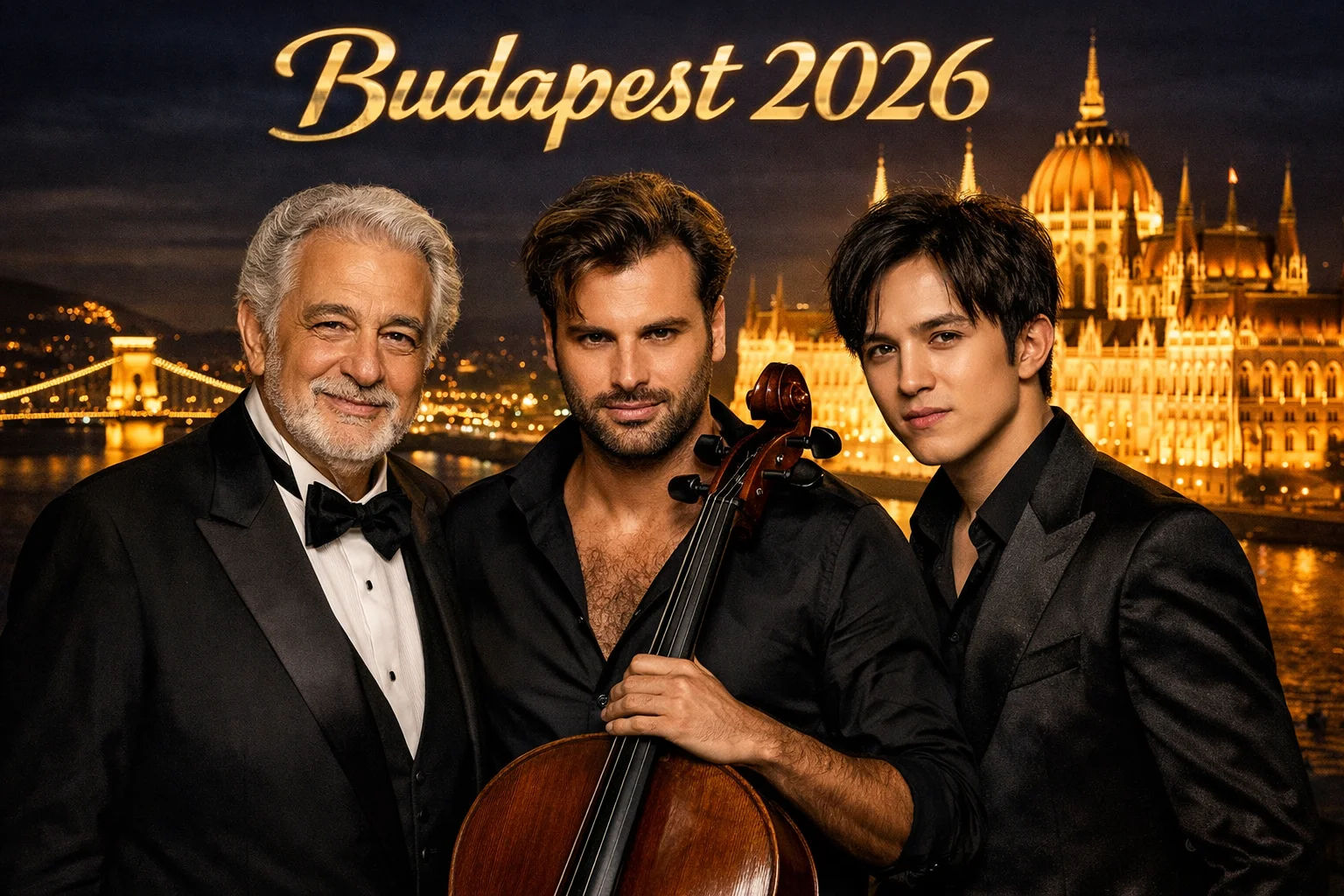 Plácido Domingo + HAUSER + Dimash Budapest 2026 - Event in Budapest