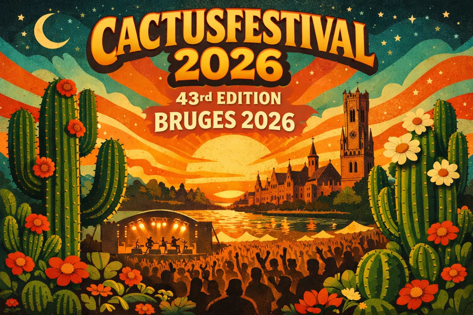 Cactusfestival 2026 (43rd Edition) cover