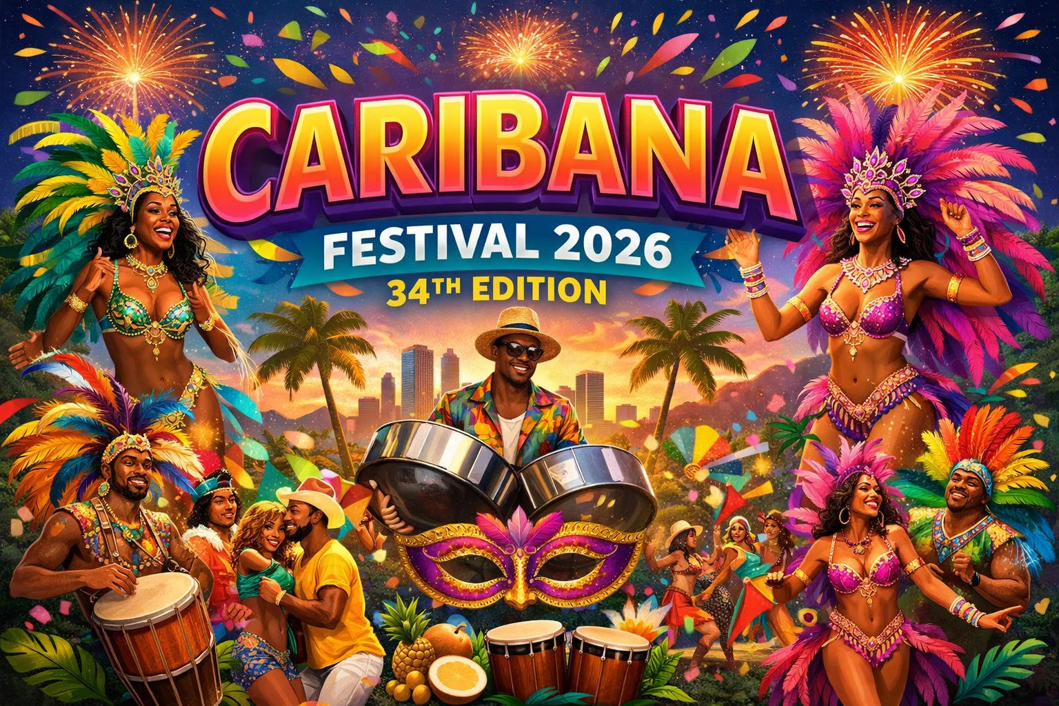 Caribana Festival 2026 — 34th Edition cover