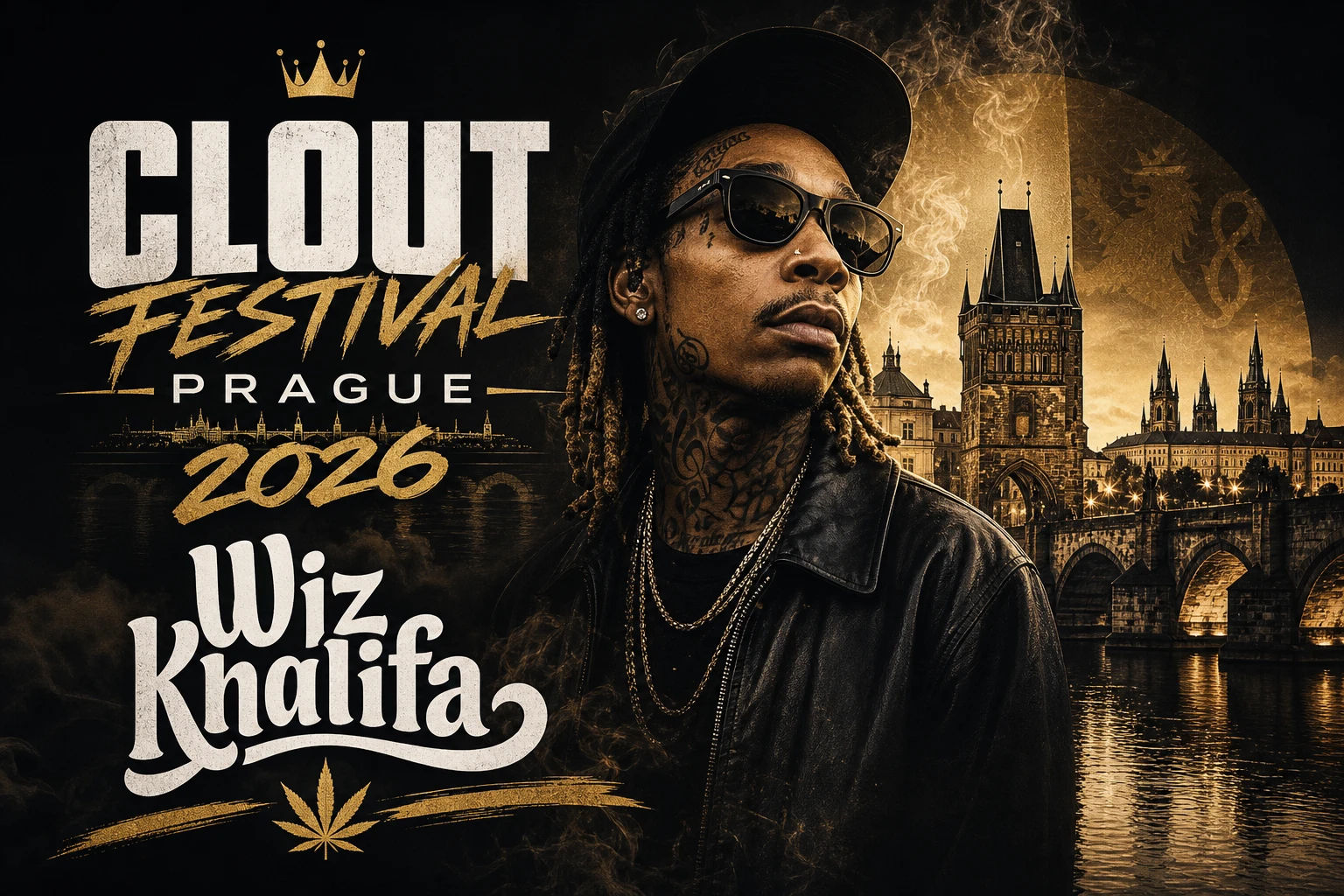 Clout Festival Prague 2026 – Wiz Khalifa - Music / Festival event in Prague