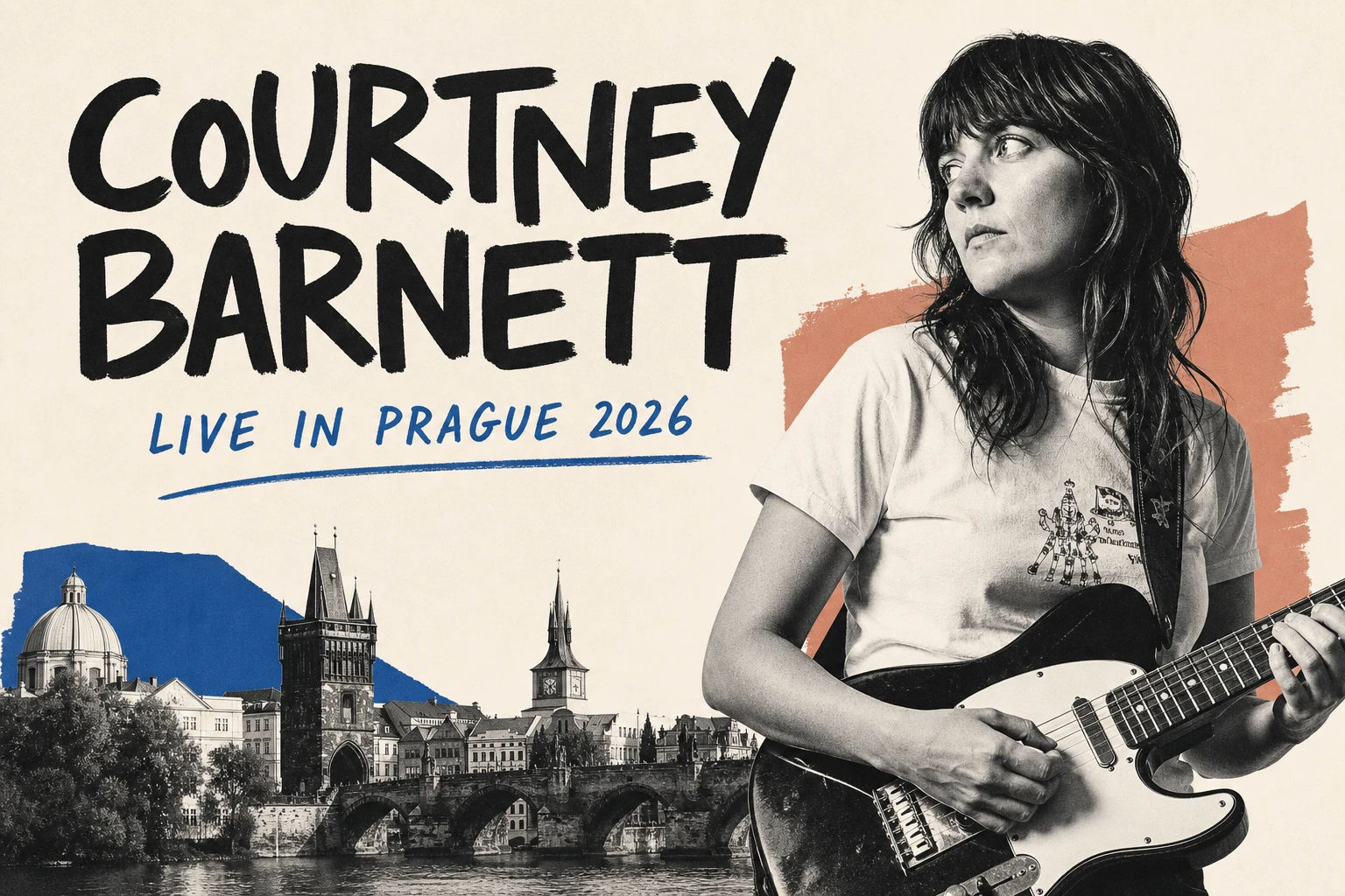 Courtney Barnett – Live in Prague 2026 cover