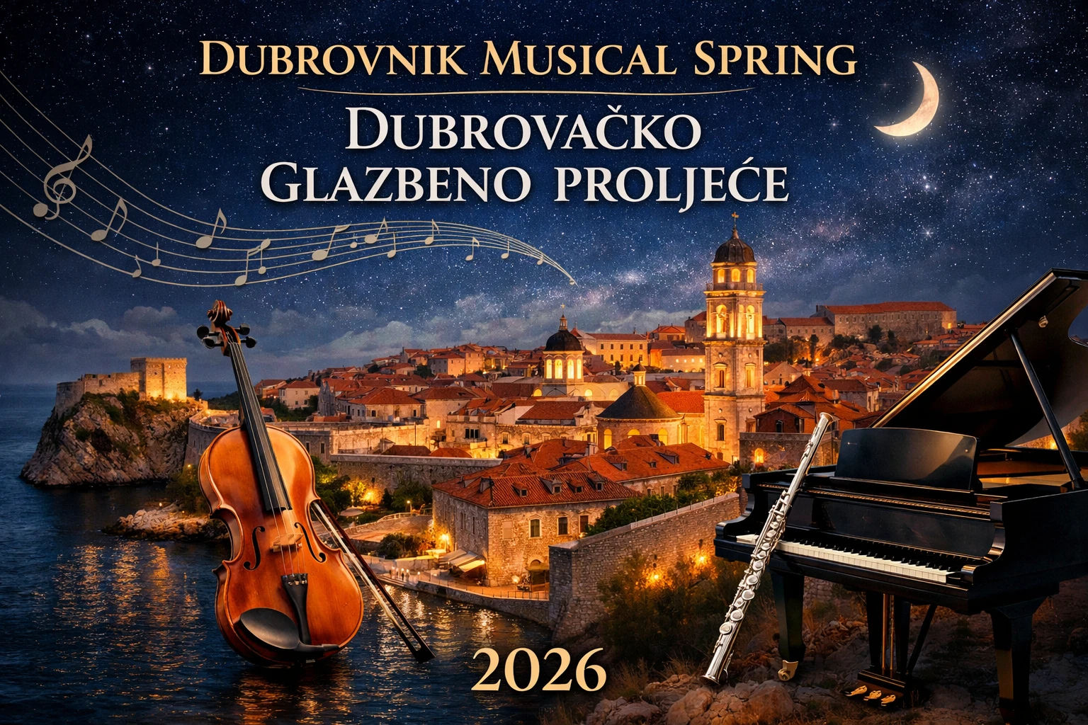 Dubrovnik Musical Spring (Dubrovačko glazbeno proljeće) 2026 cover