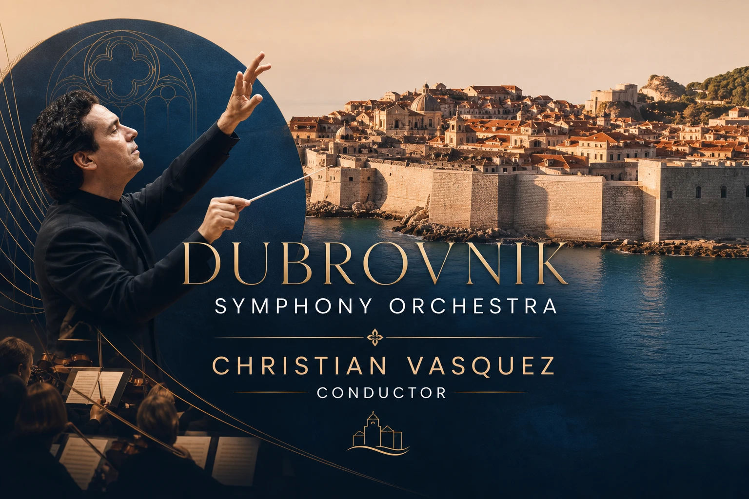 Dubrovnik Symphony Orchestra – Christian Vasquez, Conductor 2026 - Music / Classical event in Dubrovnik, Croatia