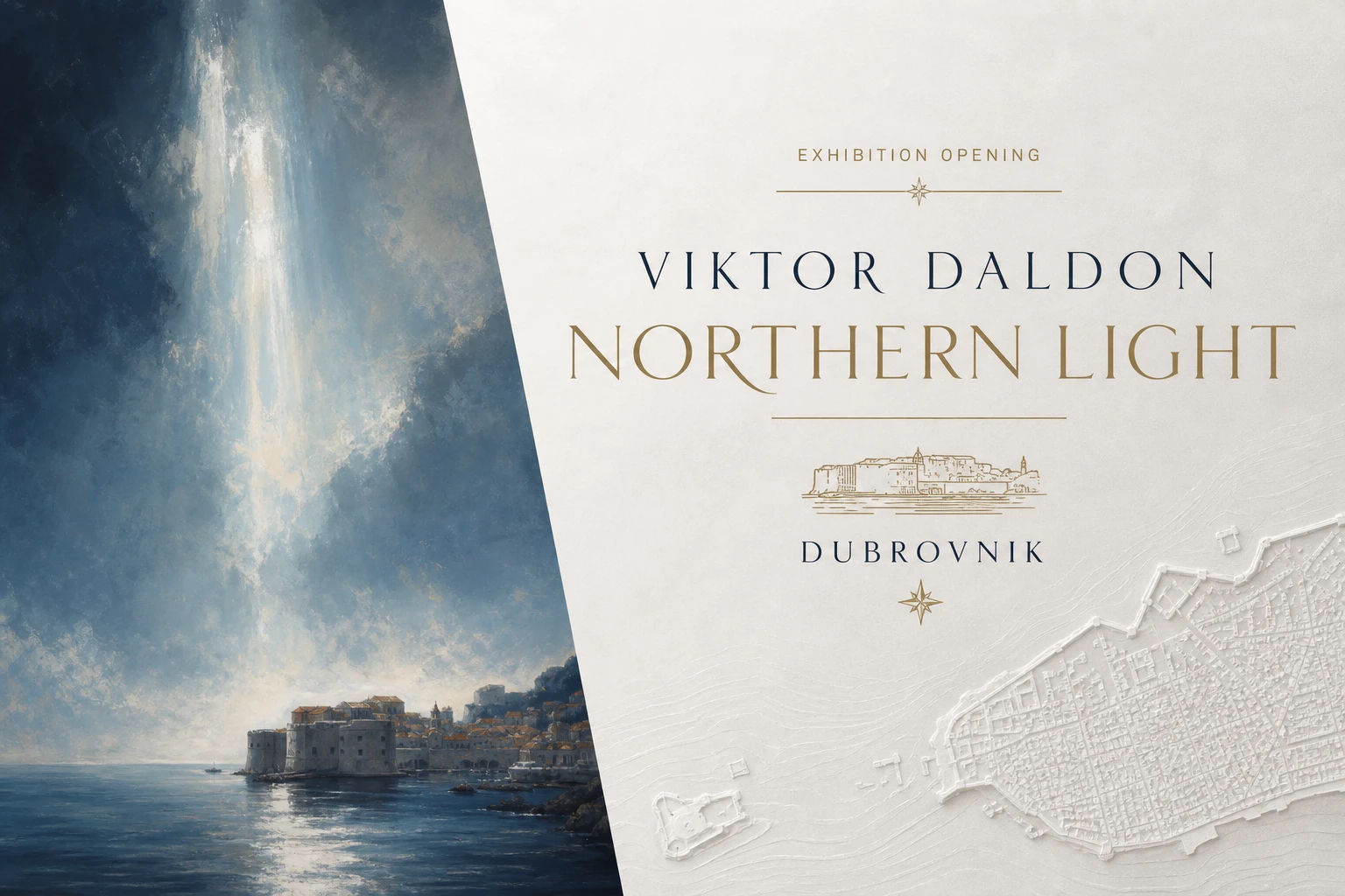 Exhibition Opening: Viktor Daldon – 'Northern Light' 2026 - Art / Exhibition event in Dubrovnik, Croatia