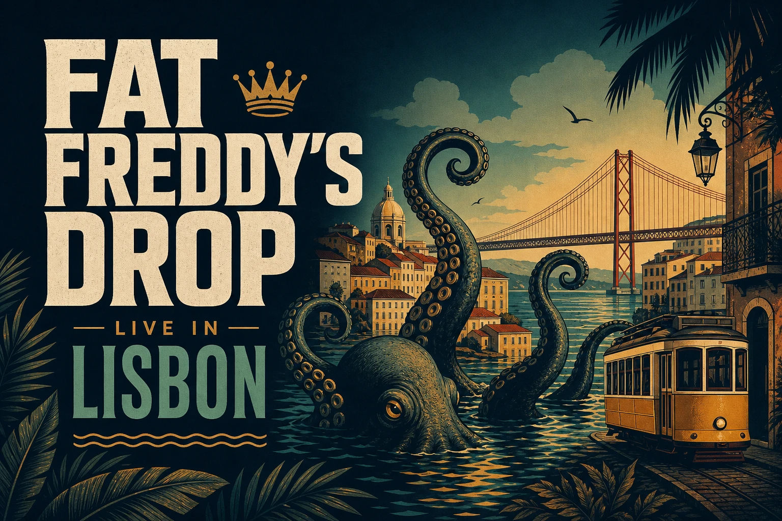 Fat Freddy's Drop – Live in Lisbon 2026 cover